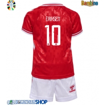Maglie da calcio Danimarca Christian Eriksen #10 Prima Maglia Bambino Europei 2024 Manica Corta (+ Pantaloni corti)